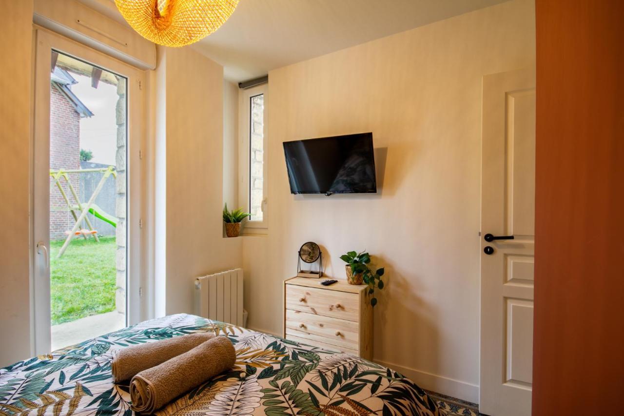 Suite Jungle - Jardin, Netflix Et Parking - Le Manoir Aux Pommes Orbec Exterior photo